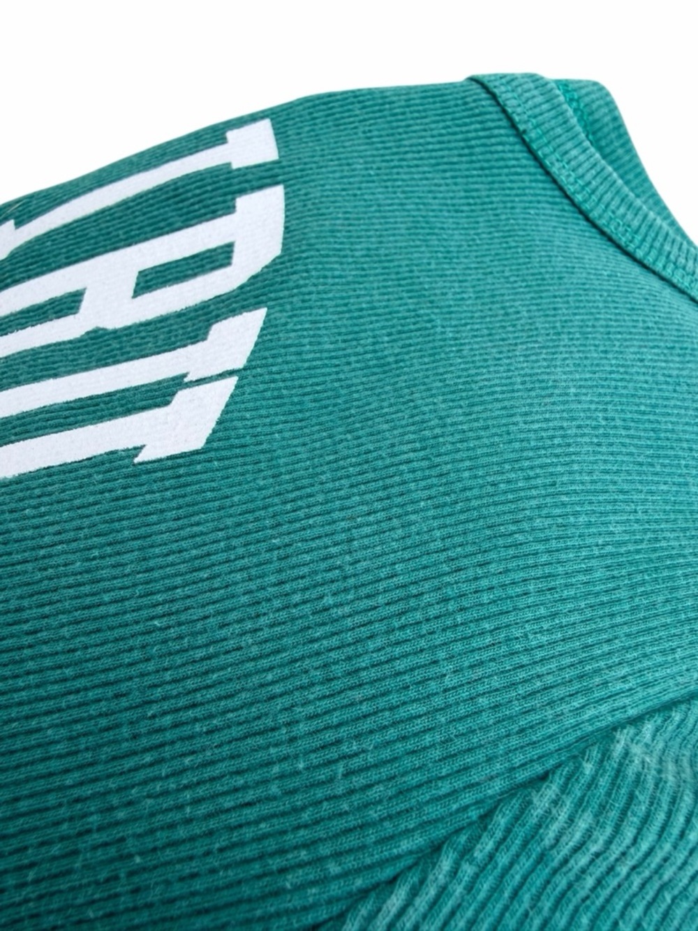 Malibu California Teal Crop Tee - Women's Graphic Top - Picture 2 of 6